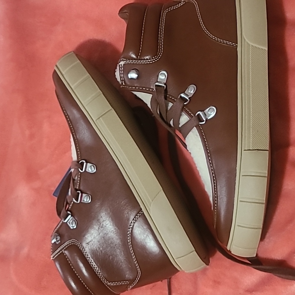 Universal Thread Brown/Kimber Lace up Boots Size 10 - Picture 10 of 11